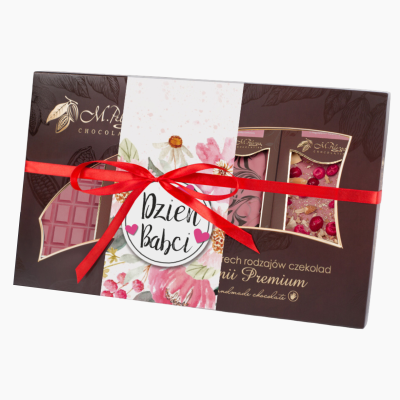 Dzień Babci zestaw nr 2 - czekolady z linii Premium Chocolate